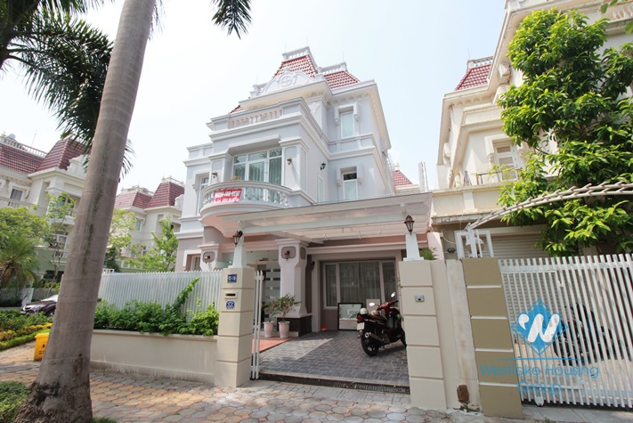 Stunning and luxurious house for rent in Ciputra, Tay Ho, Hanoi